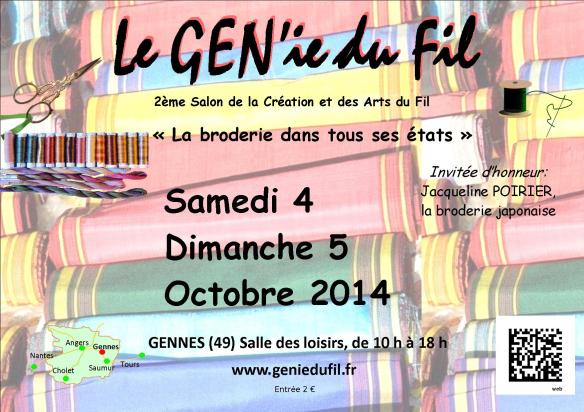 Gennes affiche 2014 paysage