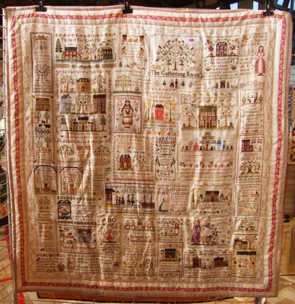 Large Embroidered Quilt