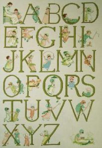 kate greenaway alphabet